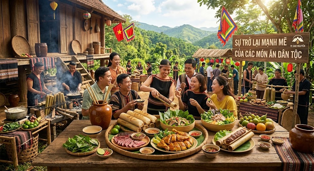 món ăn truyền thống tây nguyên