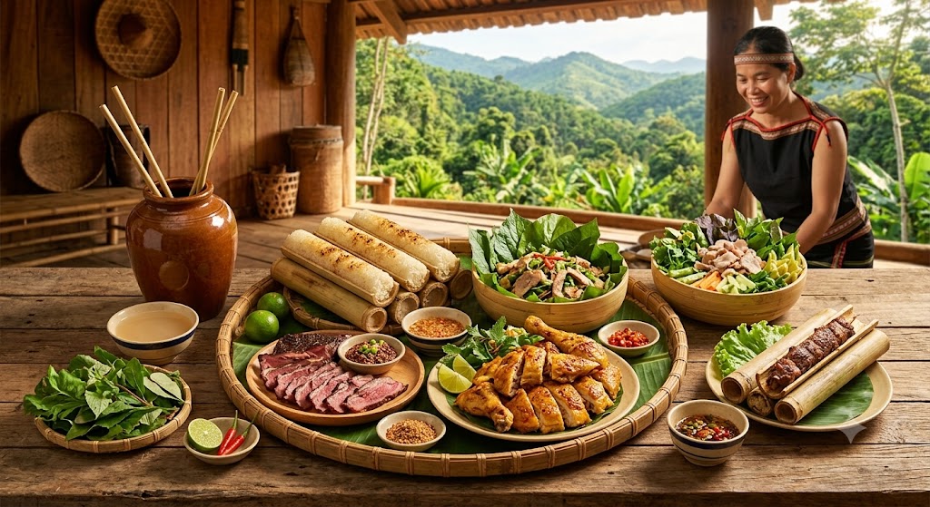 món ăn truyền thống tây nguyên