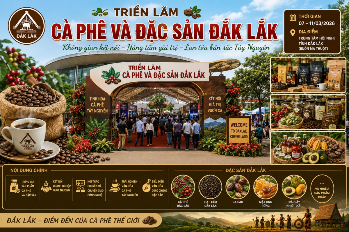 Triển Lãm Cà Phê Và Đặc Sản Đắk Lắk
