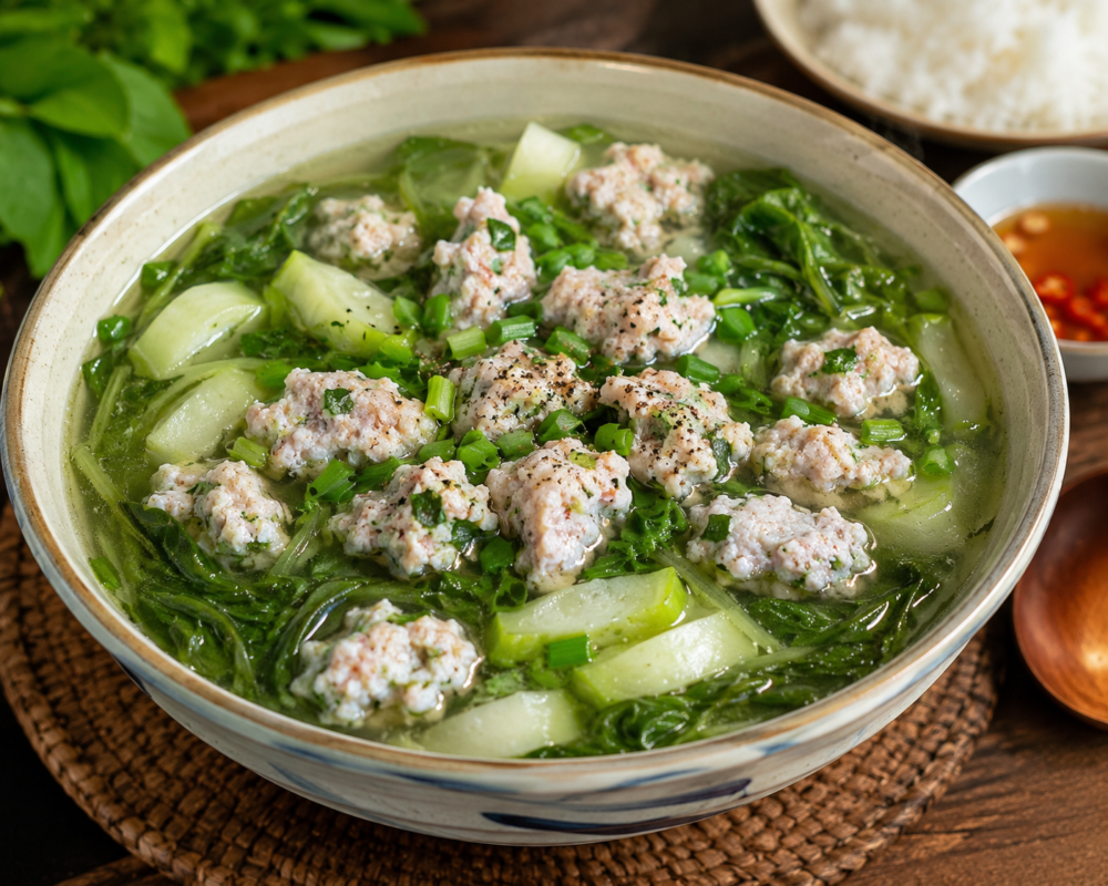 Món canh thụt đặc sản Đắk Lắk thơm ngon chuẩn vị Tây Nguyên