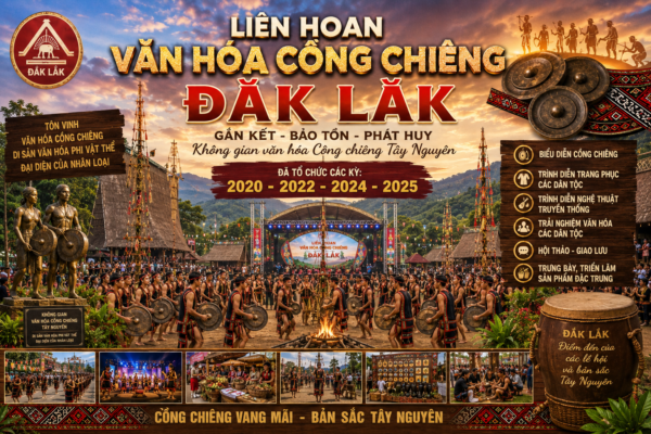 Liên Hoan Văn Hóa Cồng Chiêng Đắk Lắk