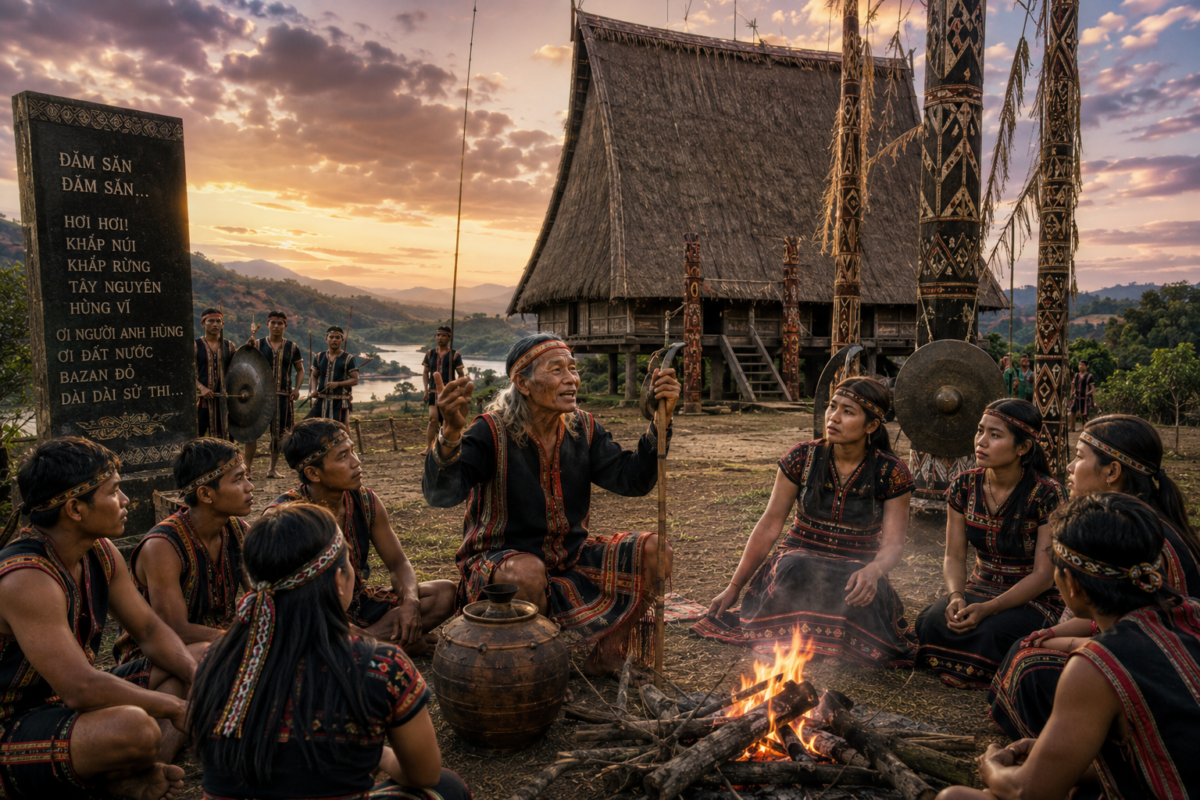 Văn Hóa Sử Thi Tây Nguyên