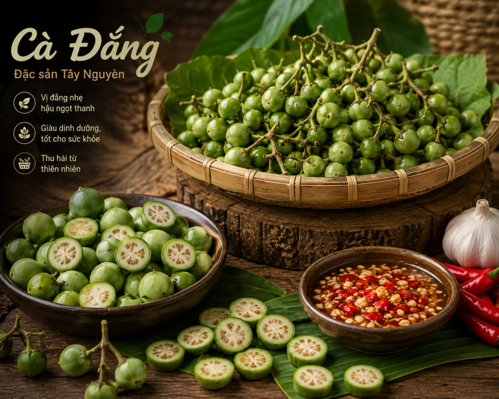 Món cà đắng um đuôi bò đặc sản Đắk Lắk