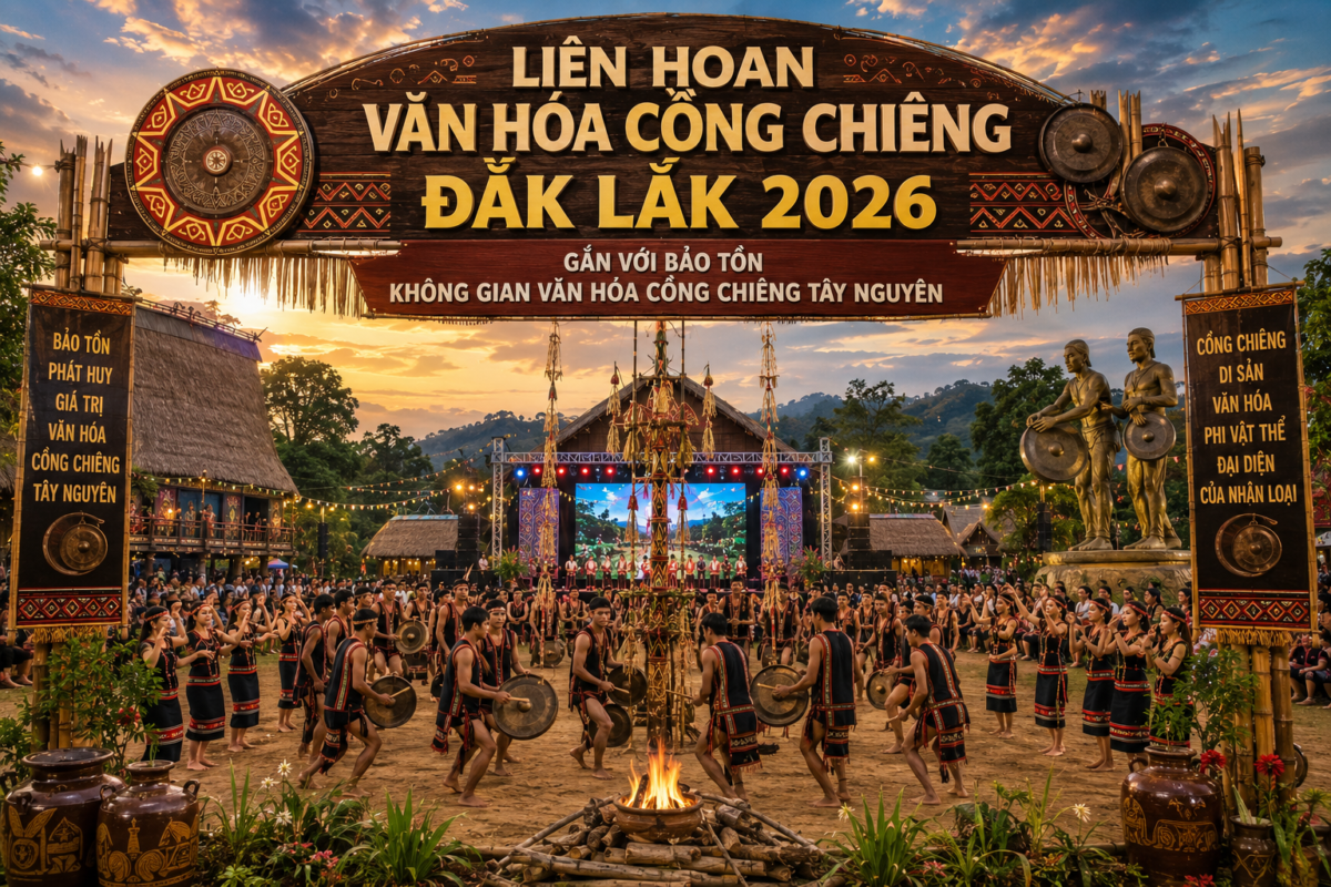 Liên Hoan Văn Hóa Cồng Chiêng Đắk Lắk 2026