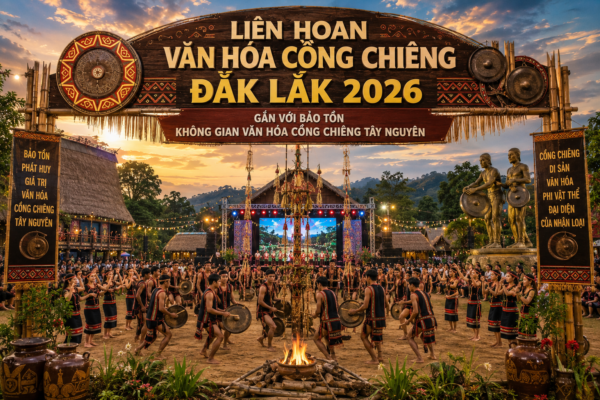 Liên Hoan Văn Hóa Cồng Chiêng Đắk Lắk 2026