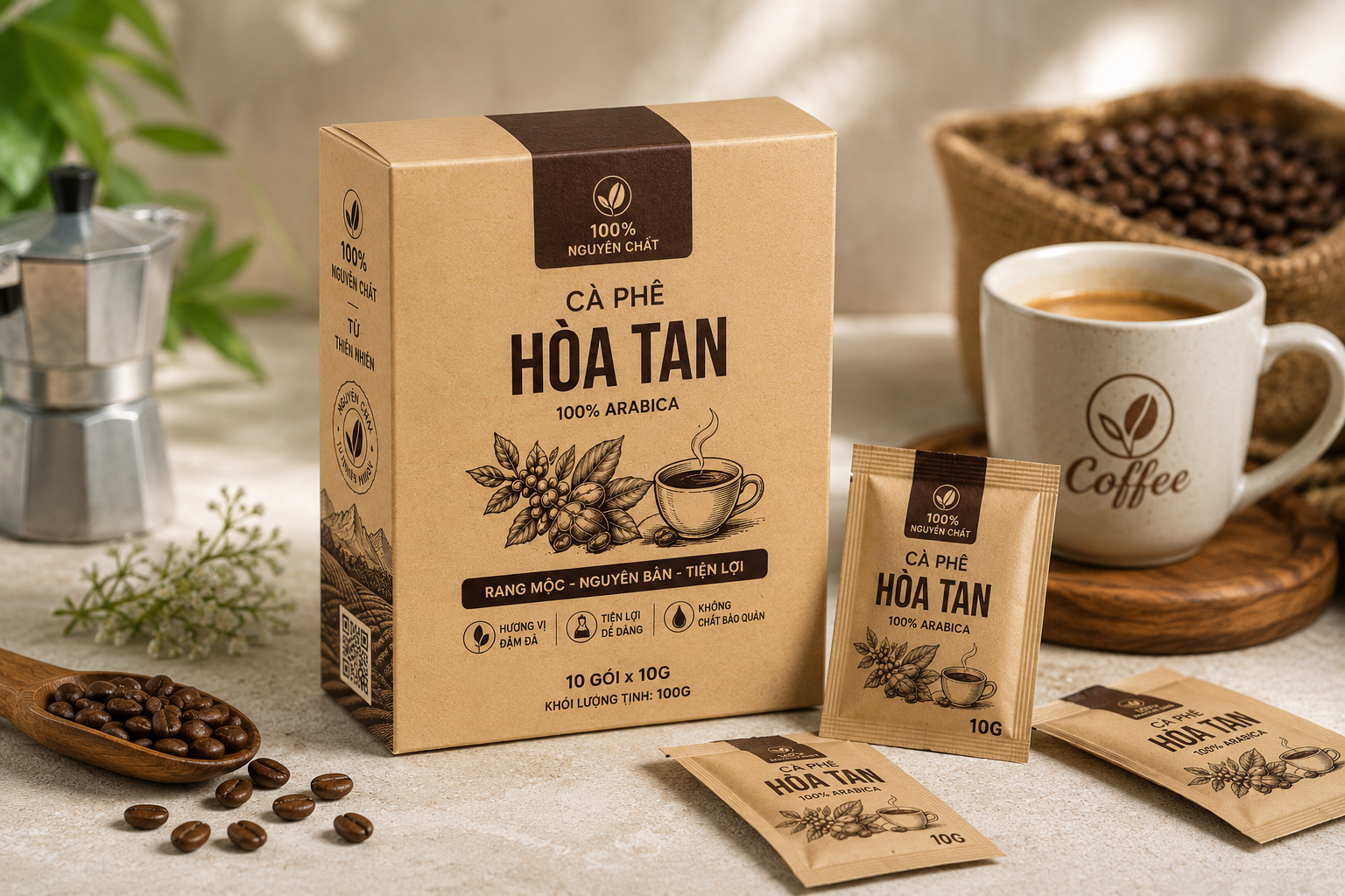 cà phê gói nhỏ