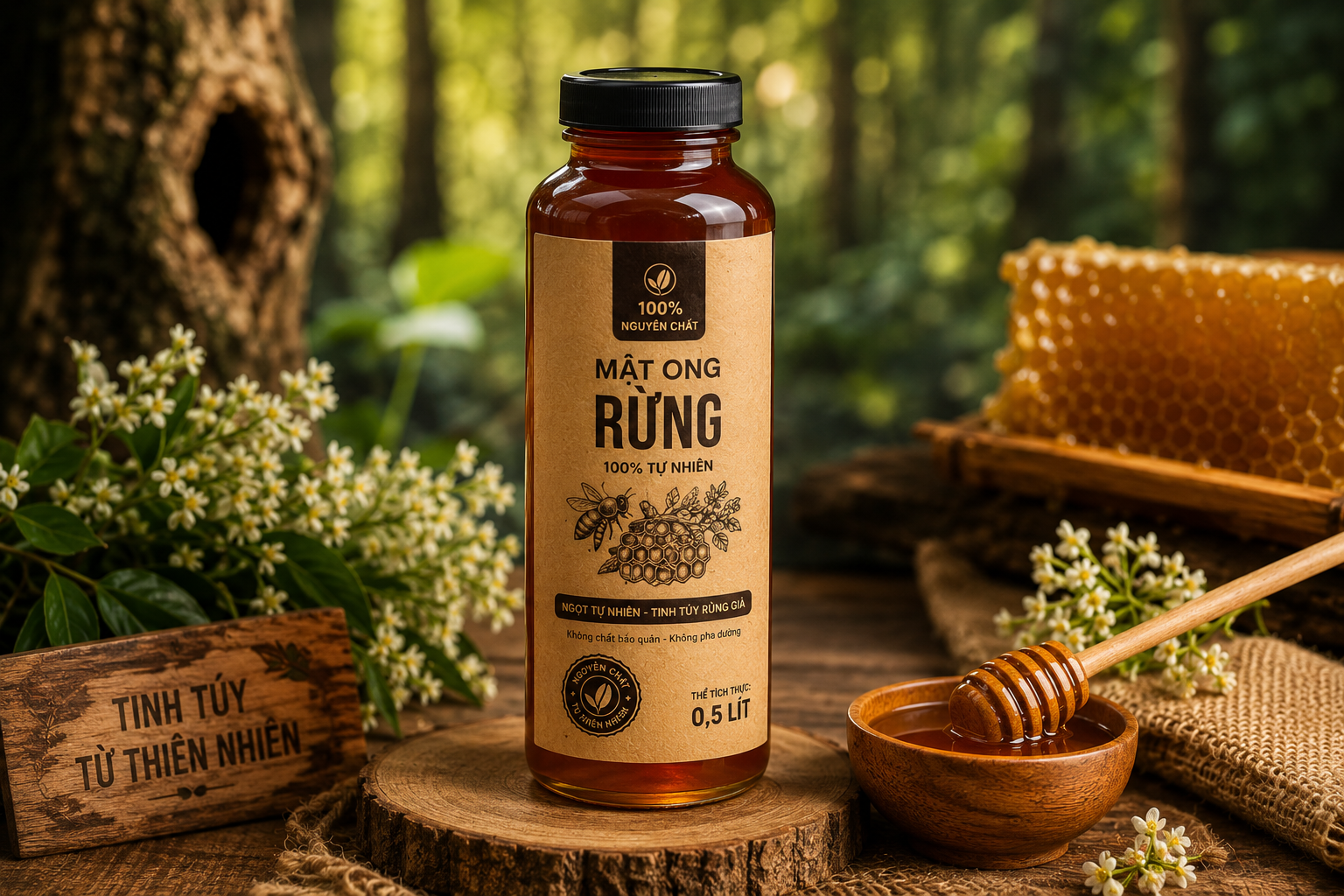 mật ong rừng nhỏ