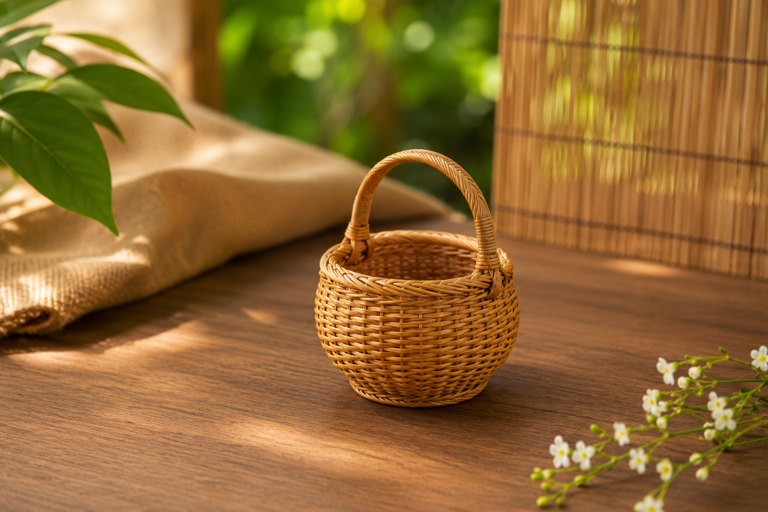giỏ mây tre loại nhỏ