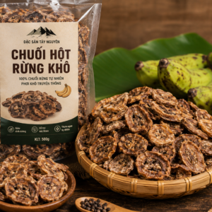 chuối hột rừng khô