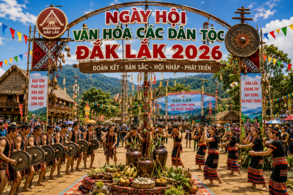 Ngày Hội Văn Hóa Các Dân Tộc Đắk Lắk 2026