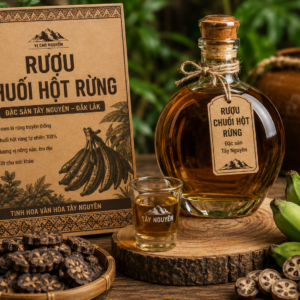 rượu chuối hột rừng